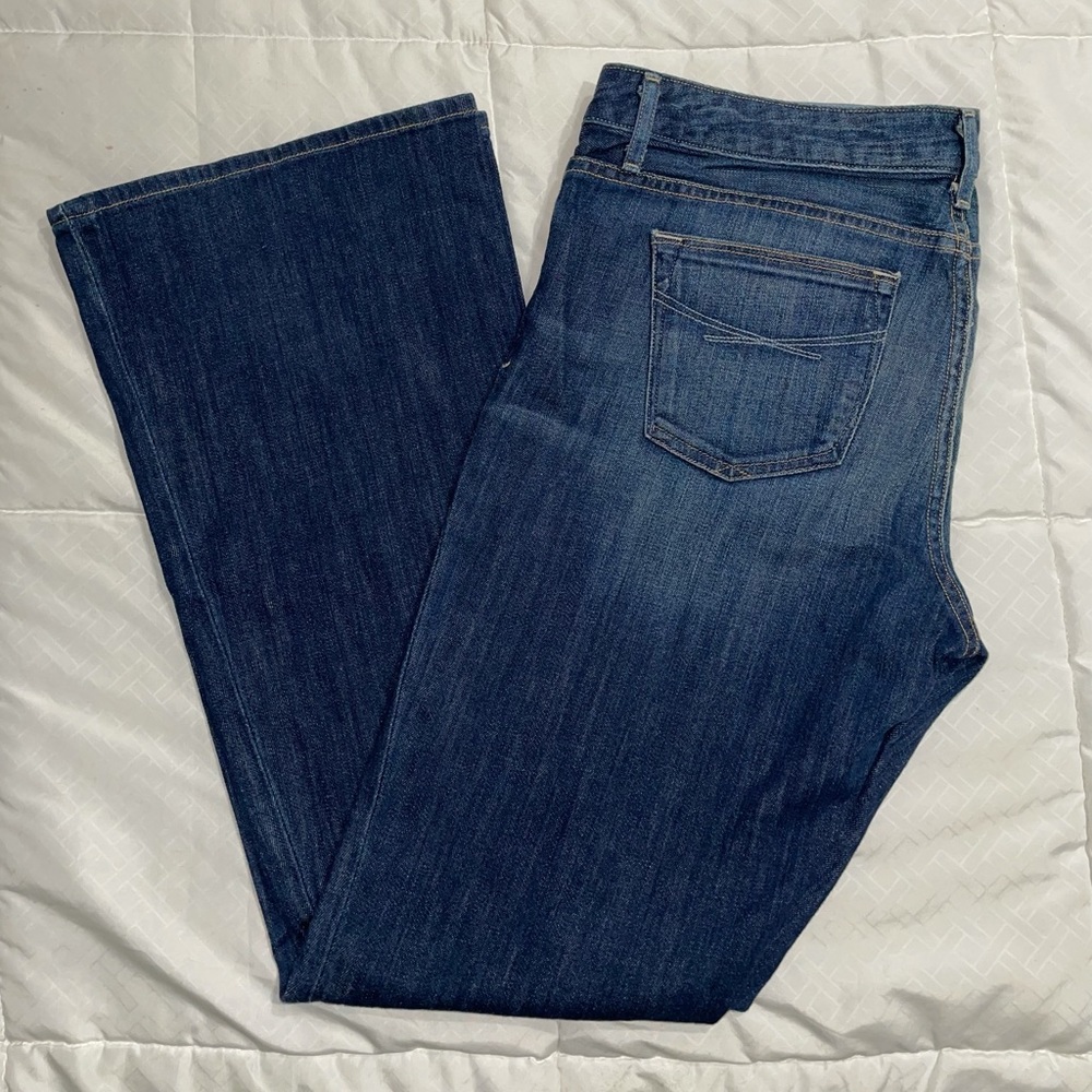 Gap “Sexy Boot” Medium Tint Jeans